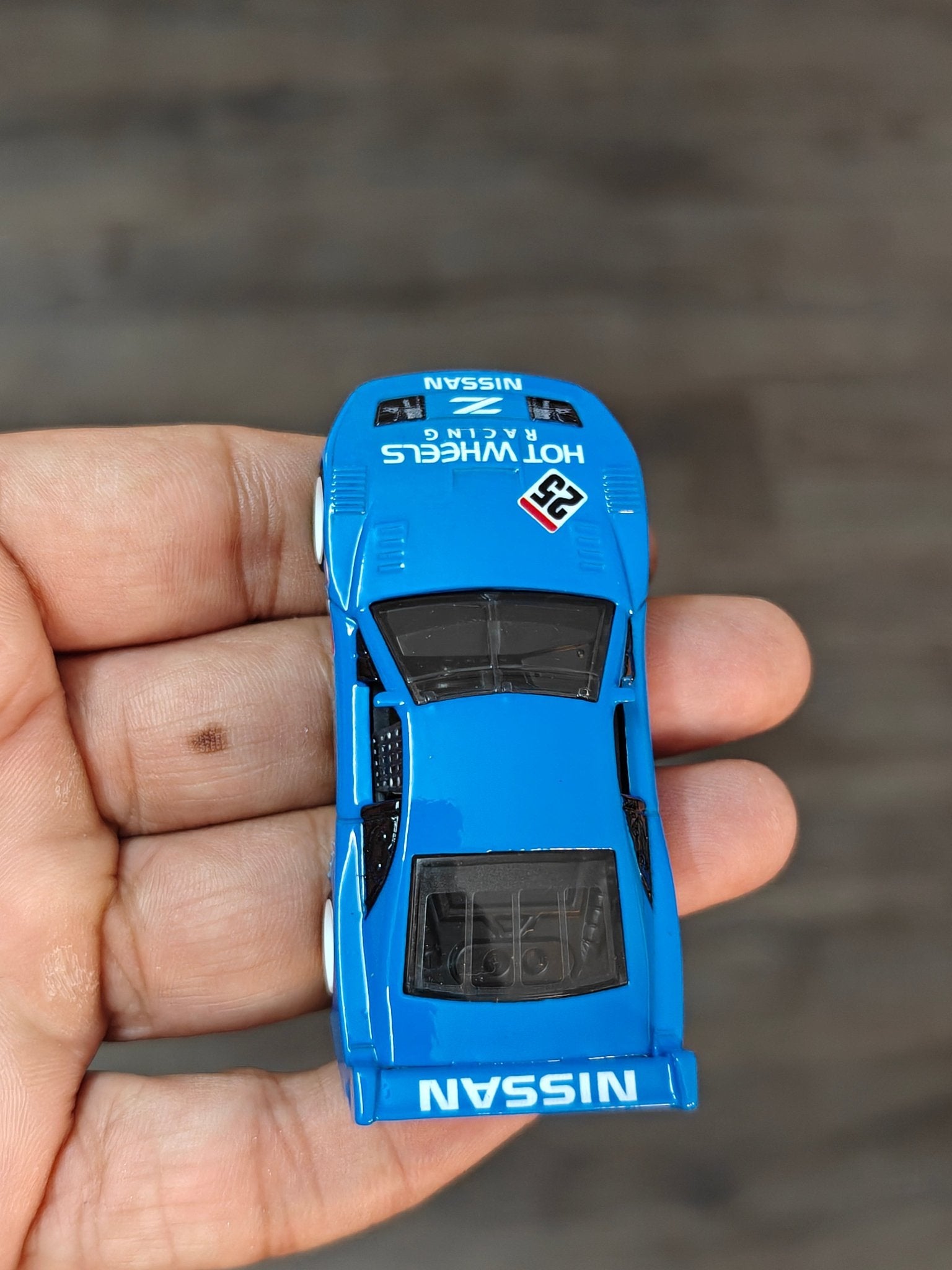 Premium Hot Wheels Nissan 300ZX - Blue (Uncarded - New) - Kinder Logs