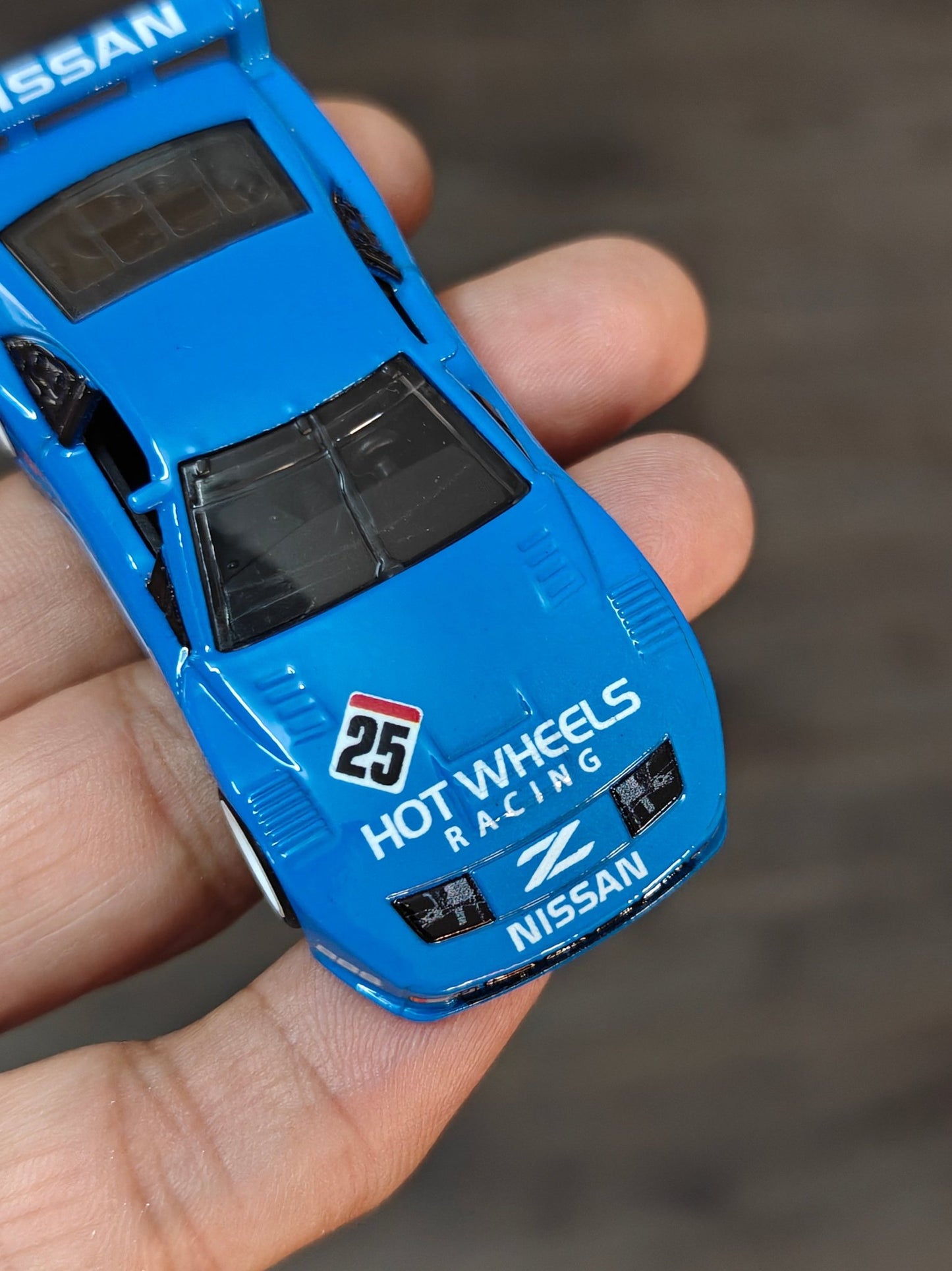 Premium Hot Wheels Nissan 300ZX - Blue (Uncarded - New) - Kinder Logs