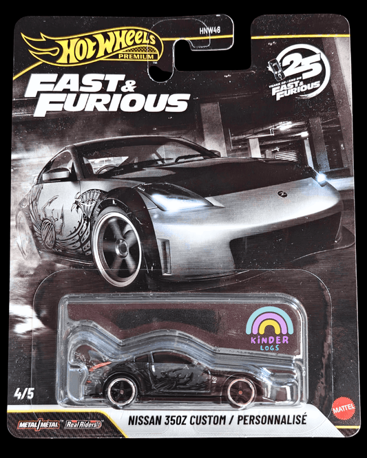 Premium Hot Wheels Nissan 350Z Custom (Imported) - Kinder Logs