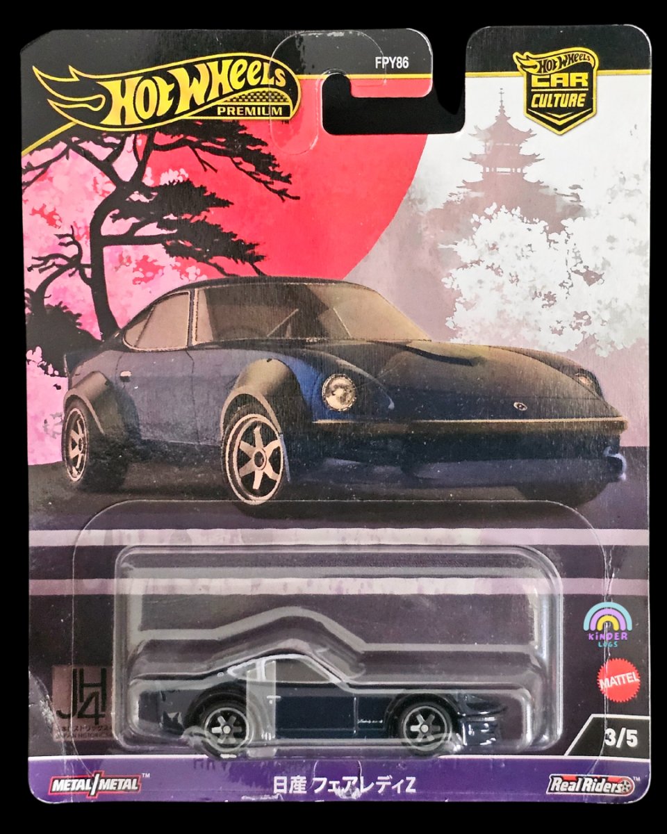 Premium Hot Wheels Nissan Fairlady Z (Japan Historics 4) - Kinder Logs