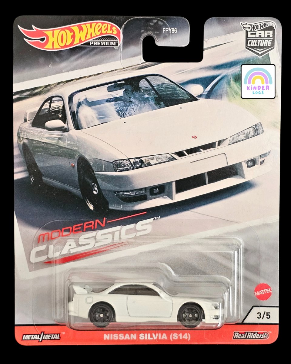 Premium Hot Wheels Nissan Silvia (S14) - Modern Classics - Kinder Logs