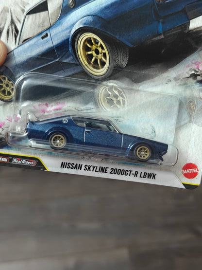 Premium Hot Wheels Nissan Skyline 2000 GT-R LBWK - Japan Historics 5 - Kinder Logs