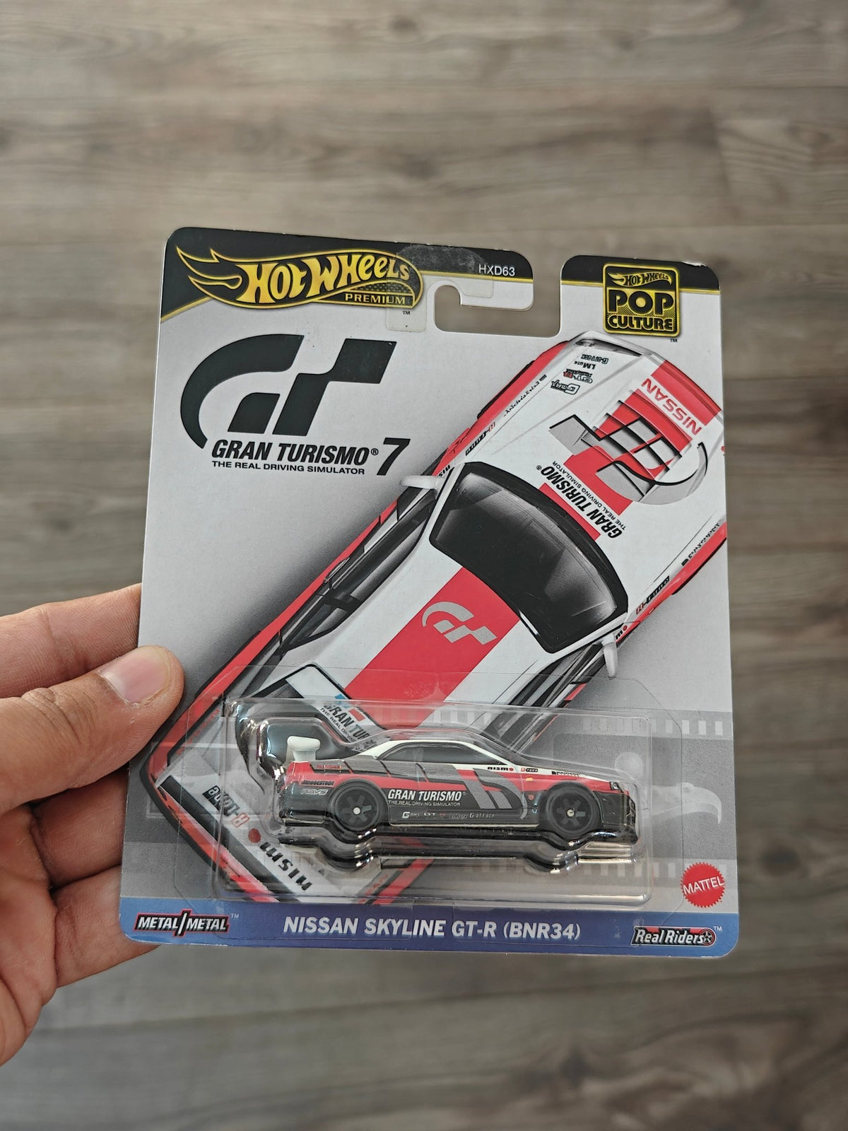 Premium Hot Wheels Nissan Skyline GT-R BNR34 - Gran Turismo 7 (Imported) - Kinder Logs