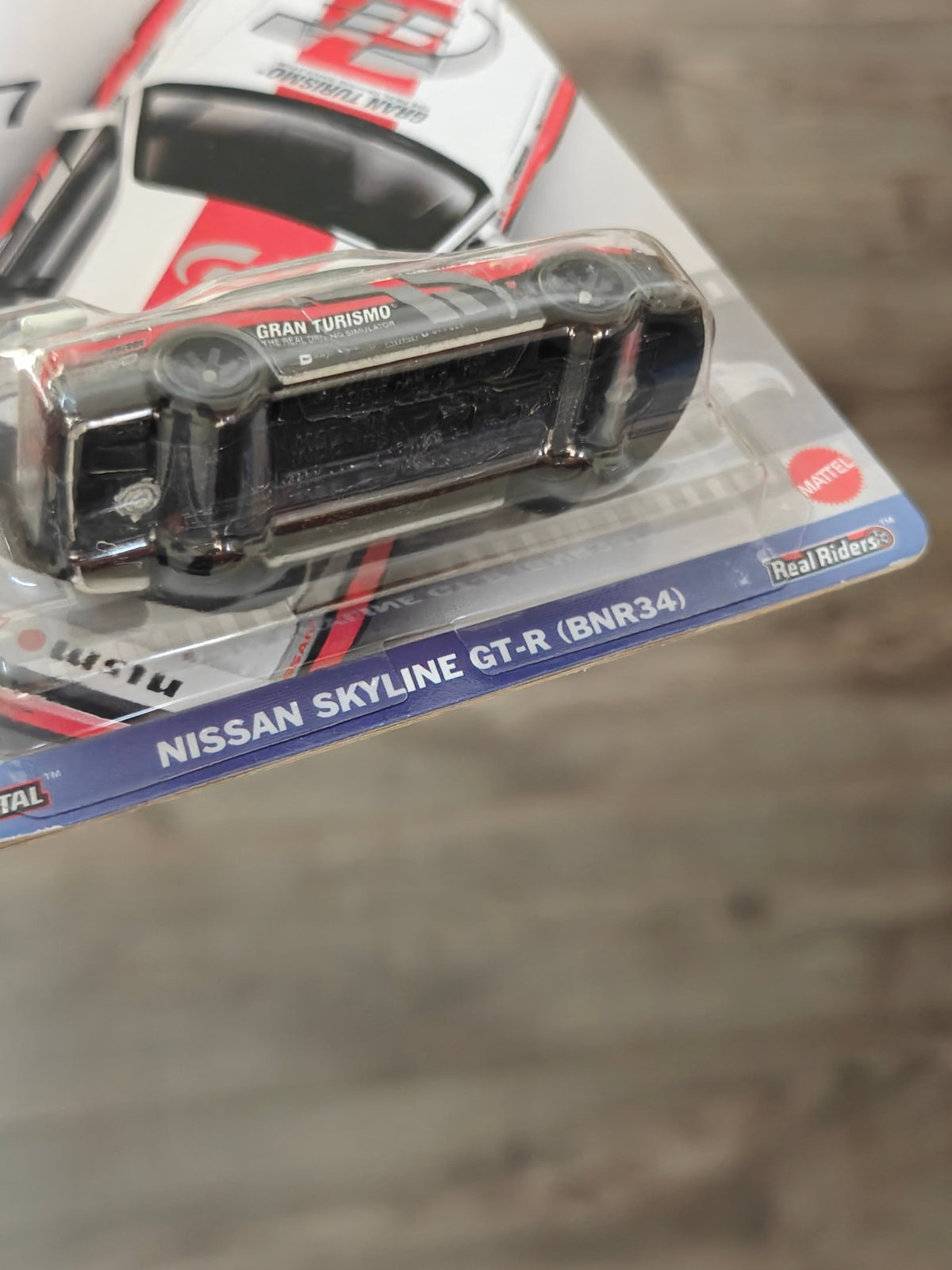 Premium Hot Wheels Nissan Skyline GT-R BNR34 - Gran Turismo 7 (Imported) - Kinder Logs