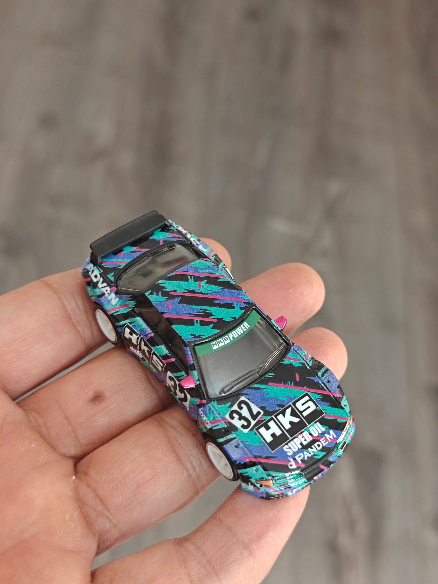Premium Hot Wheels Nissan Skyline GT - R (R32) Pandem - Black (Uncarded - New) - Kinder Logs