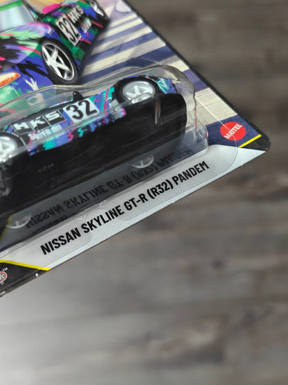 Premium Hot Wheels Nissan Skyline GT-R (R32) Pandem - Boulevard 150 (Imported) - Kinder Logs