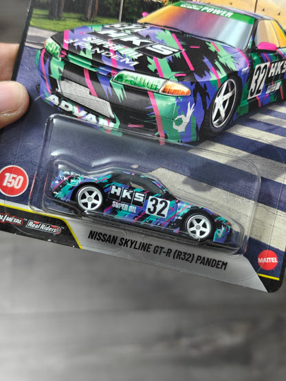 Premium Hot Wheels Nissan Skyline GT-R (R32) Pandem - Boulevard 150 (Imported) - Kinder Logs
