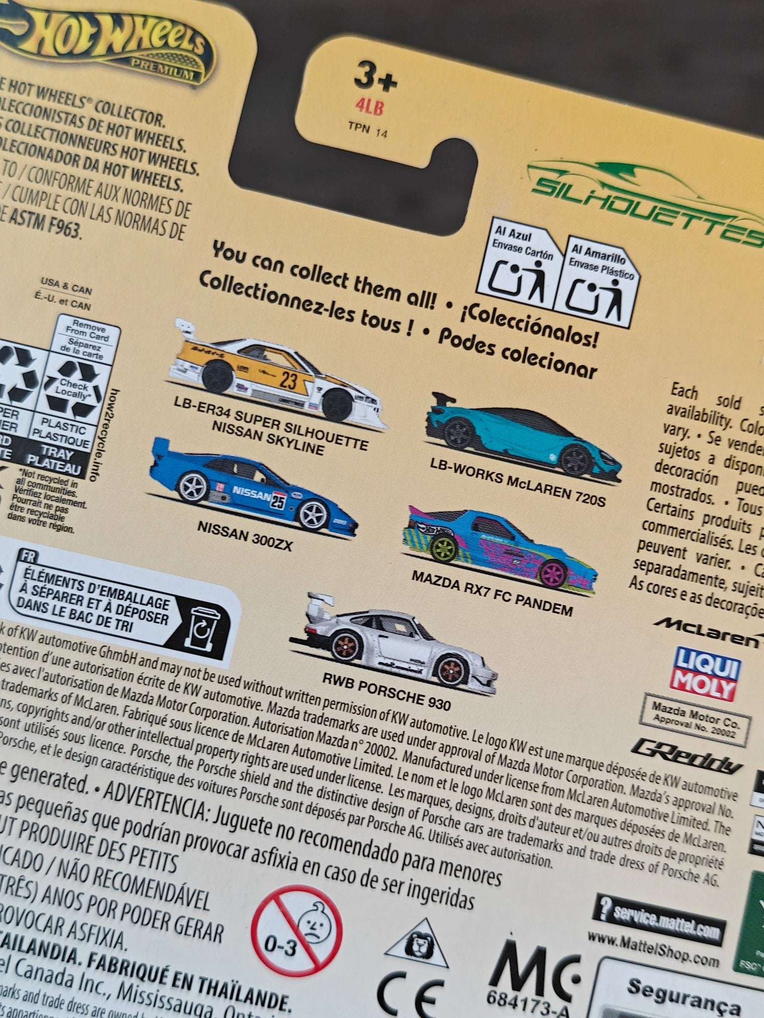 Premium Hot Wheels Nissan Skyline LB - ER34 Super Silhouette - Silhouettes (Imported) - Kinder Logs