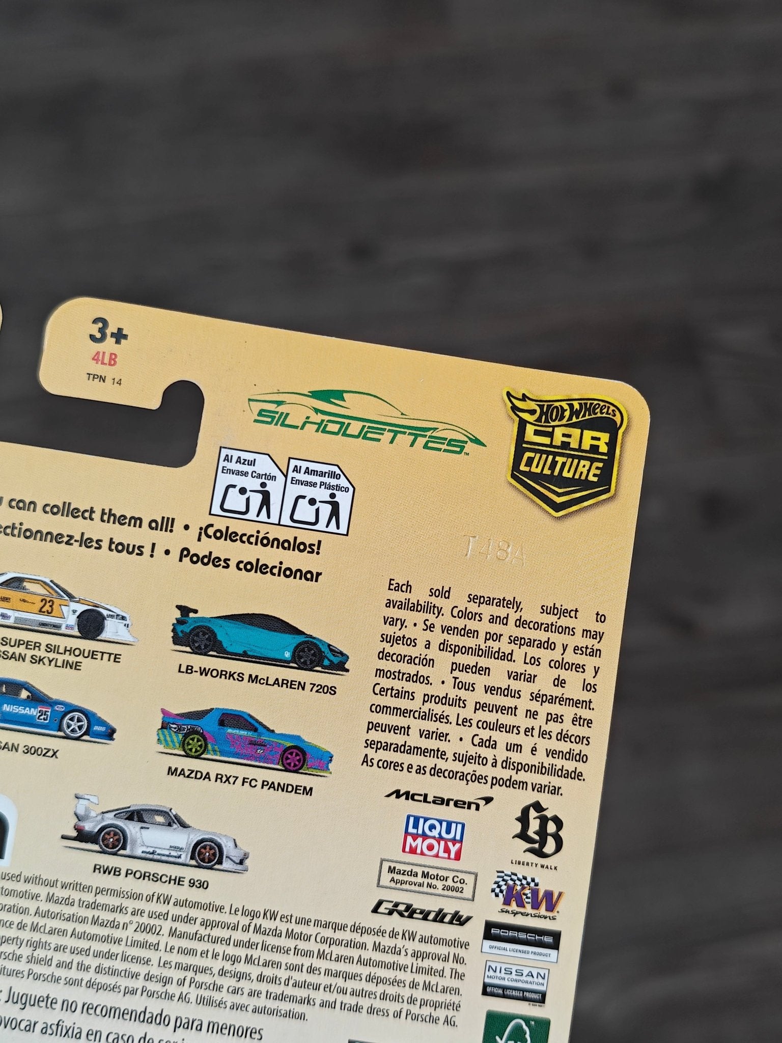 Premium Hot Wheels Nissan Skyline LB - ER34 Super Silhouette - Silhouettes (Imported) - Kinder Logs