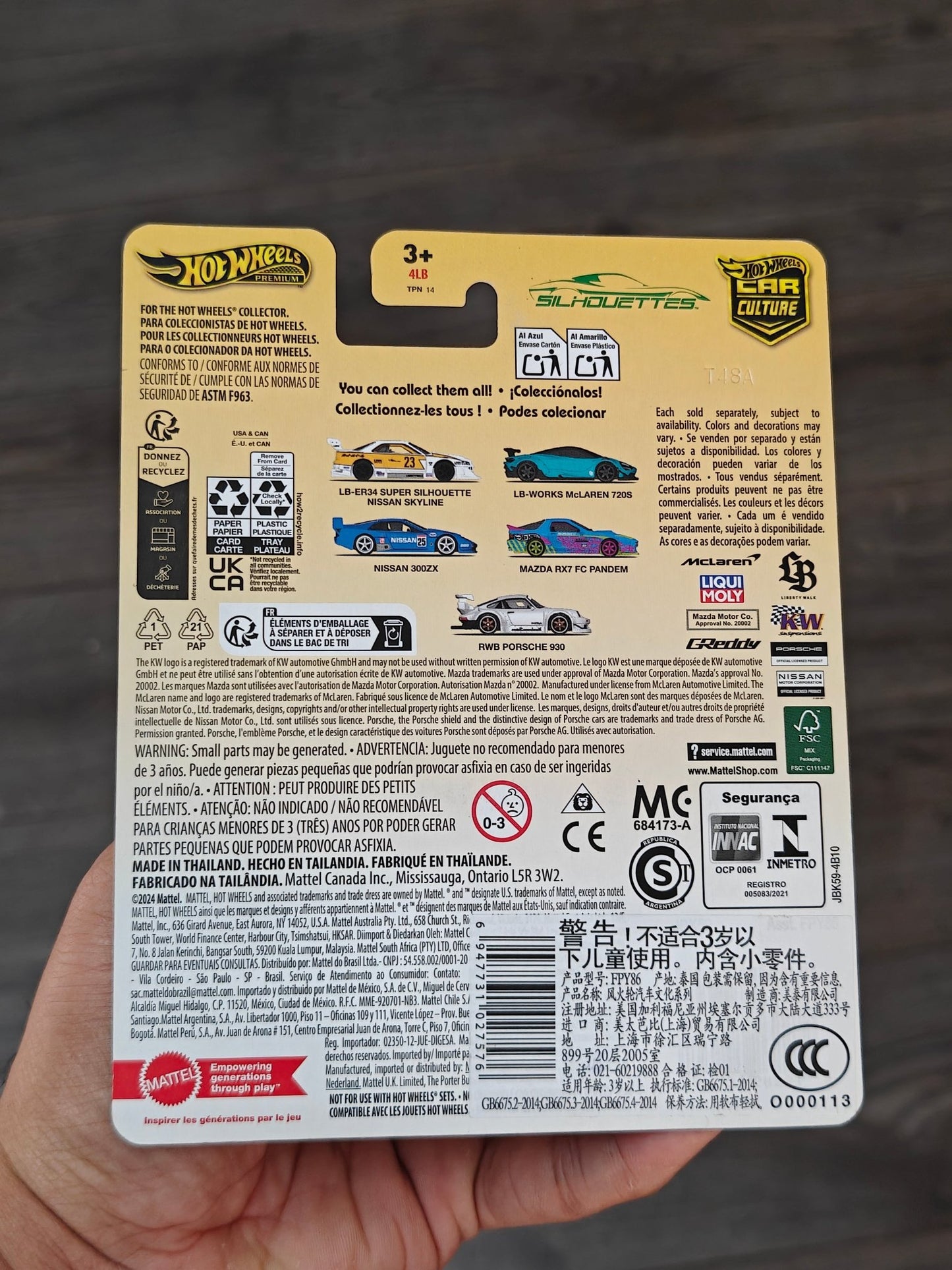 Premium Hot Wheels Nissan Skyline LB - ER34 Super Silhouette - Silhouettes (Imported) - Kinder Logs
