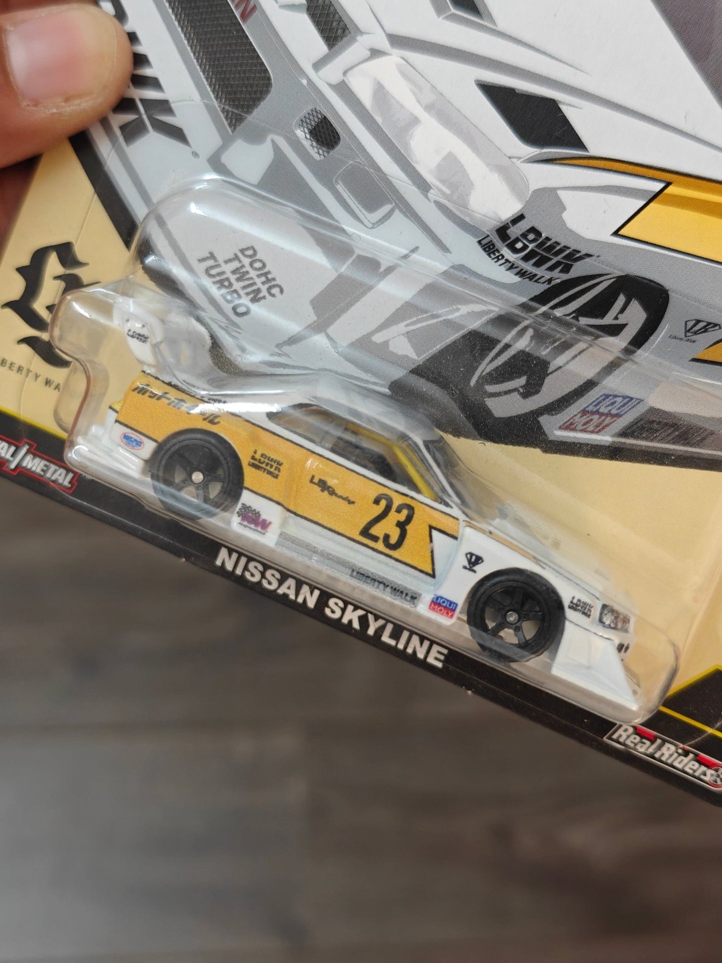 Premium Hot Wheels Nissan Skyline LB - ER34 Super Silhouette - Silhouettes (Imported) - Kinder Logs