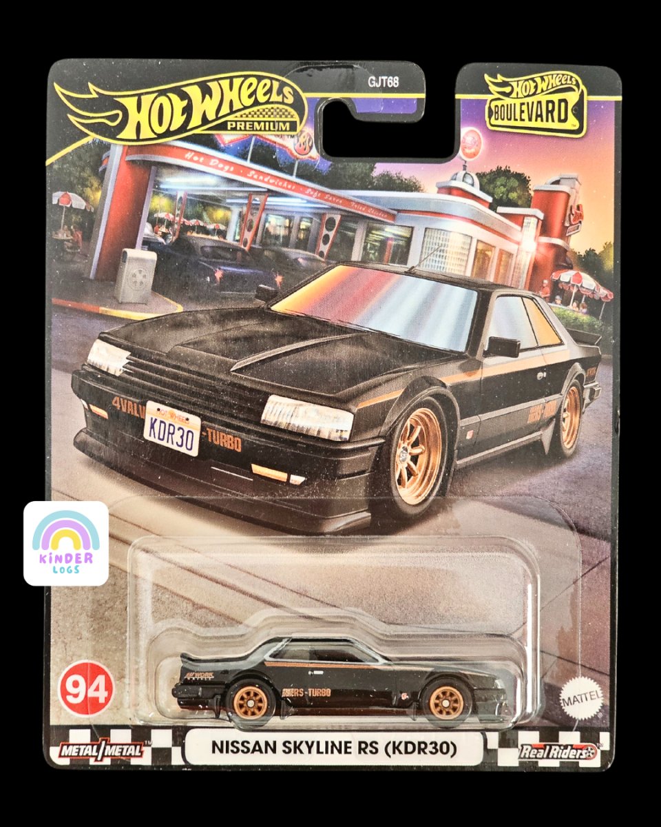 Premium Hot Wheels Nissan Skyline RS (KDR30) - Boulevard - Kinder Logs