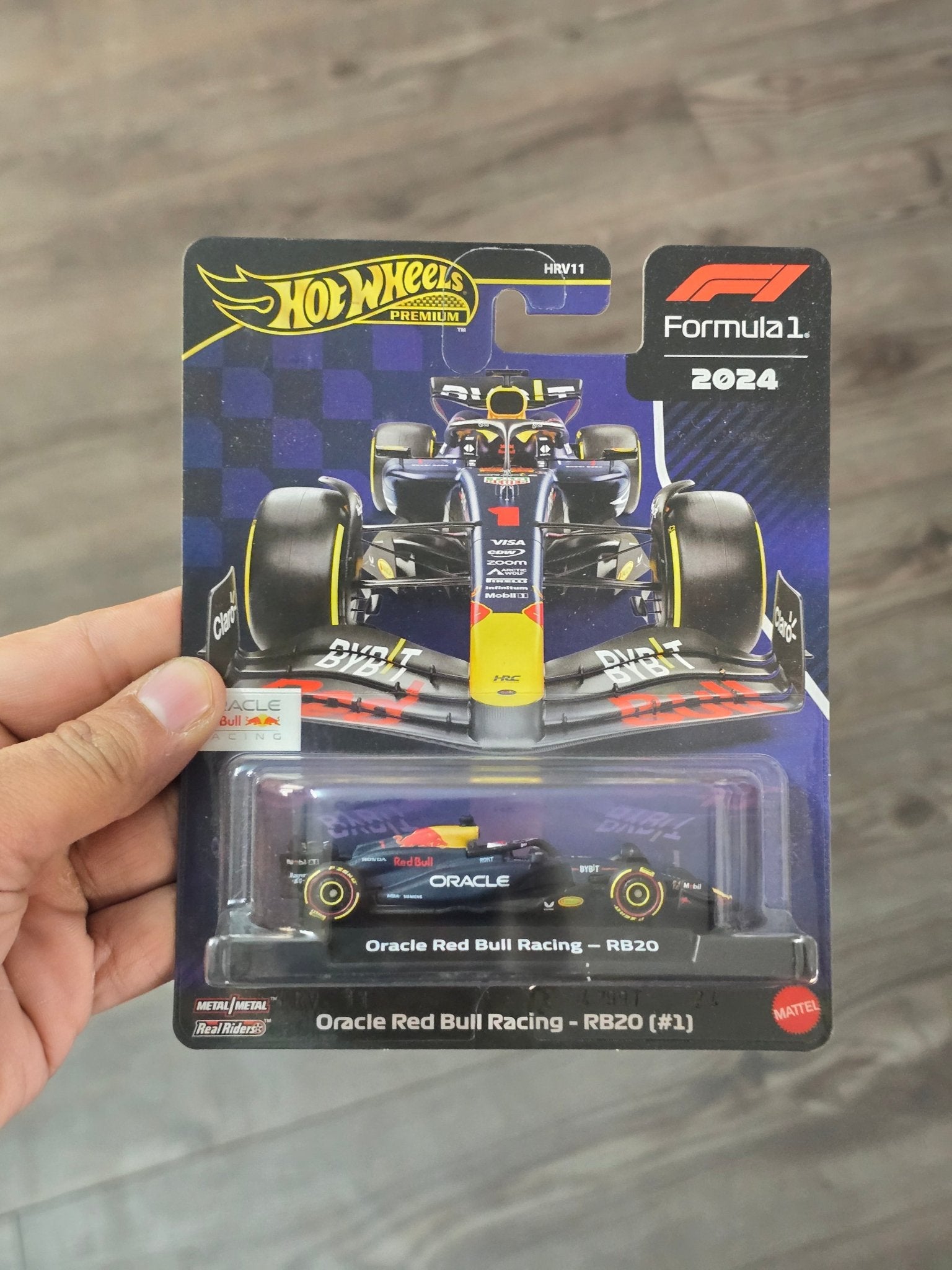 Premium Hot Wheels Oracle Red Bull Racing - RB20 (1) - Imported - Kinder Logs