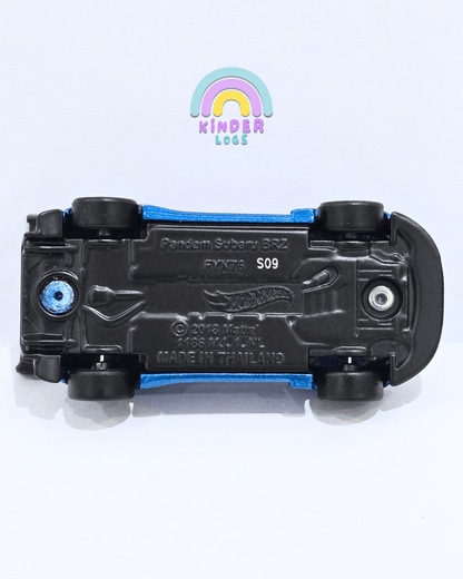 Premium Hot Wheels Pandem Subaru BRZ - Blue (Uncarded) - Kinder Logs