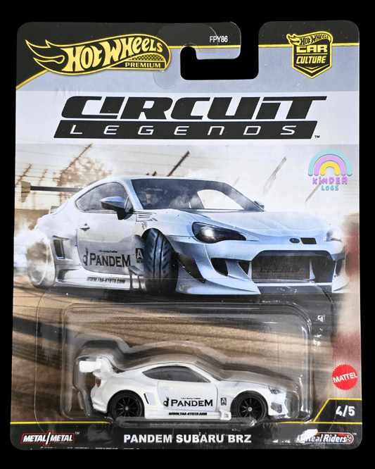 Premium Hot Wheels Pandem Subaru BRZ - Circuit Legends (Imported) - Kinder Logs
