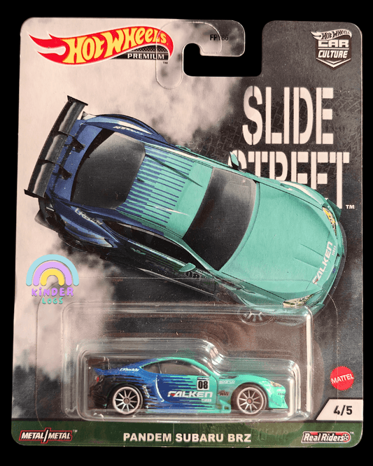 Premium Hot Wheels Pandem Subaru BRZ FALKEN - Slide Street (Imported) - Kinder Logs