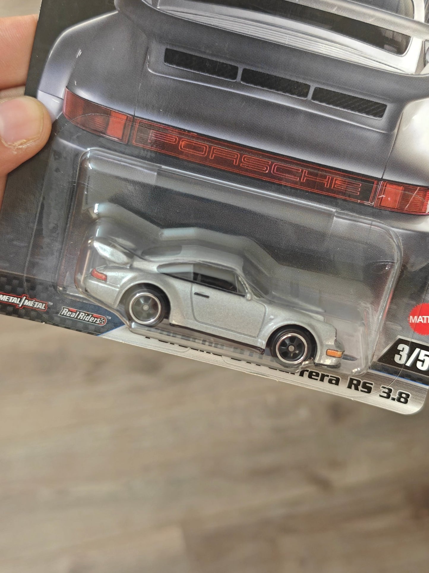 Premium Hot Wheels Porsche 911 Carrera 3.8 - Fast & Furious (Imported) - Kinder Logs