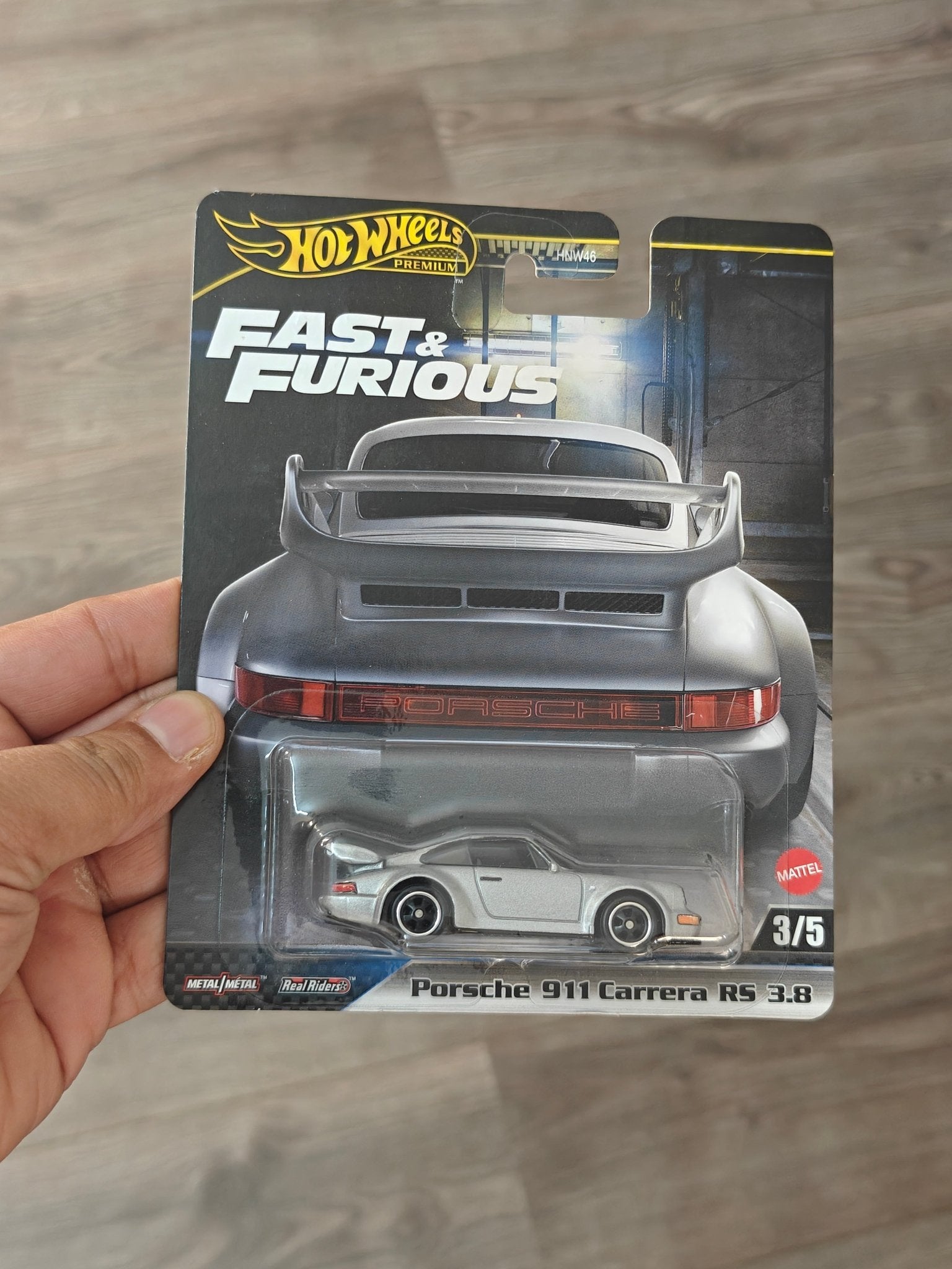 Premium Hot Wheels Porsche 911 Carrera 3.8 - Fast & Furious