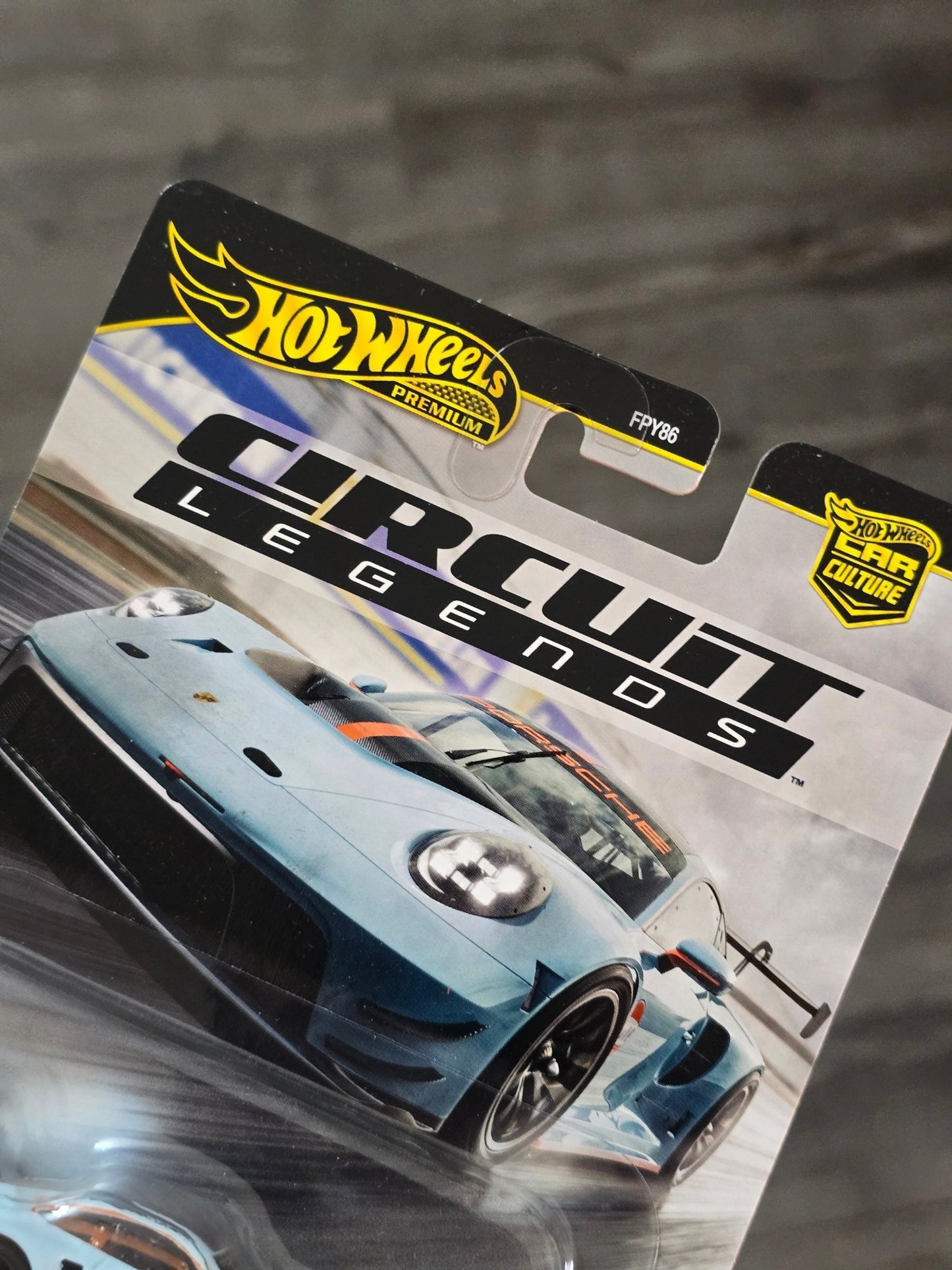 Premium Hot Wheels Porsche 911 GT3 R (992) - Circuit Legends (Imported) - Kinder Logs