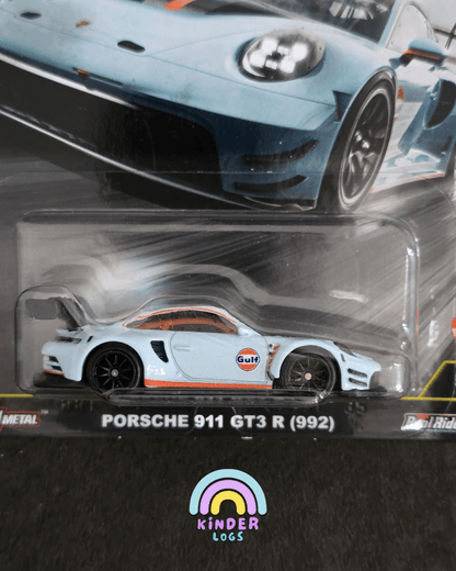 Premium Hot Wheels Porsche 911 GT3 R (992) - Circuit Legends (Imported) - Kinder Logs