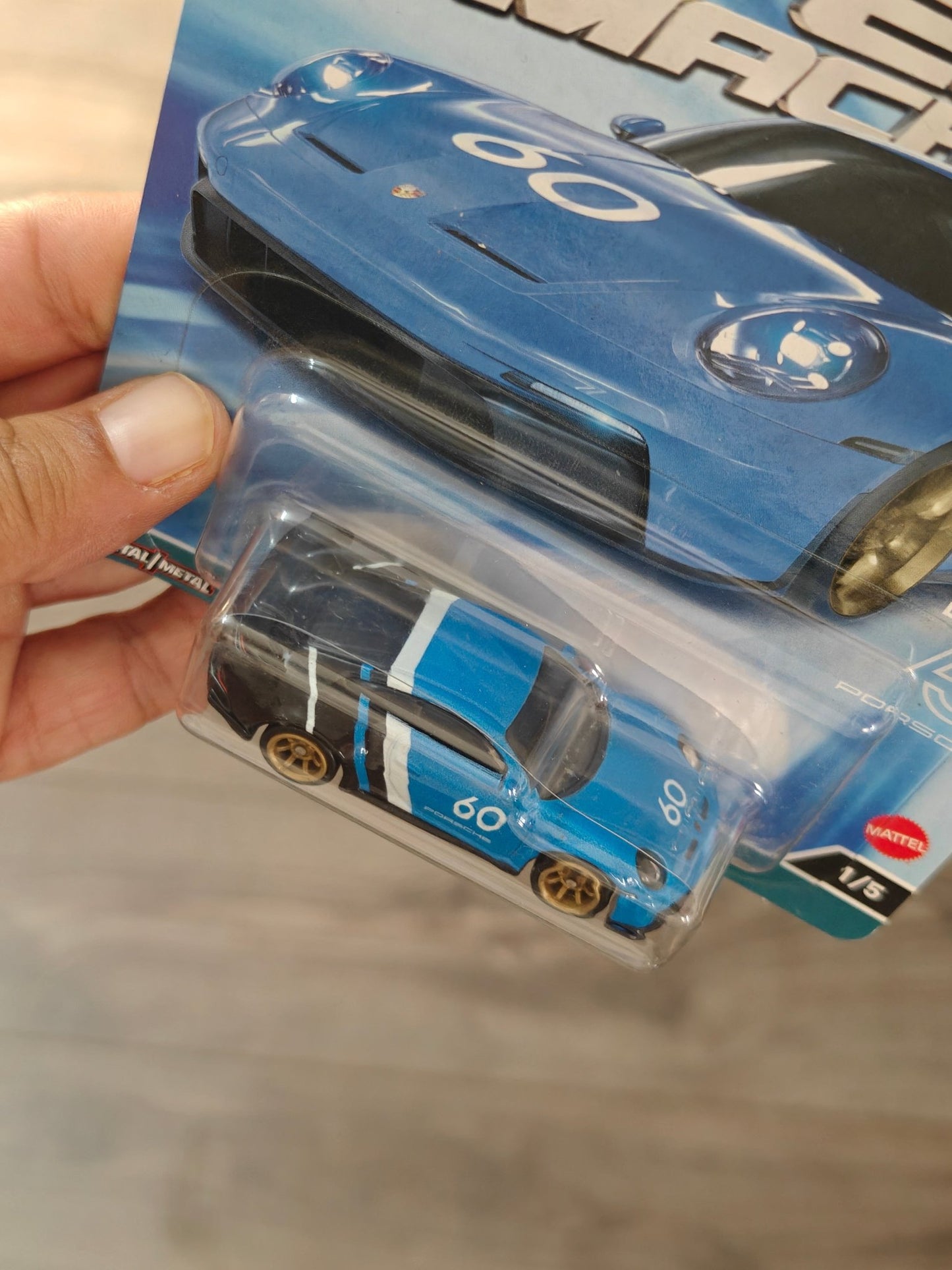 Premium Hot Wheels Porsche 911 GT3 - Speed Machines (Imported) - Kinder Logs