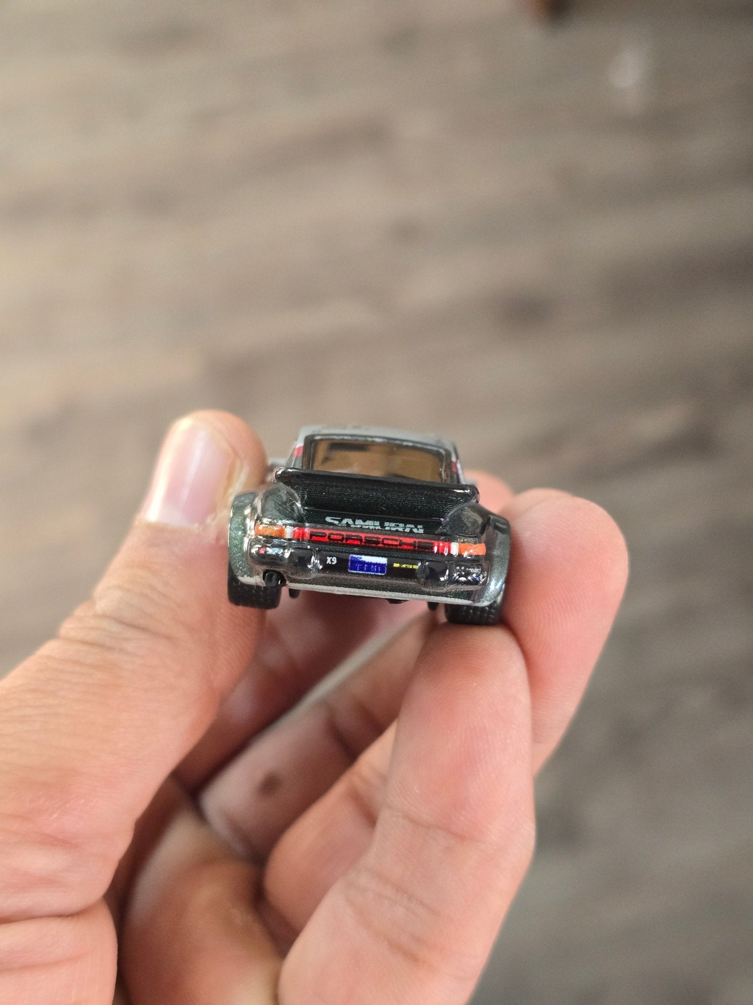 Premium Hot Wheels Porsche 911 Turbo (930) - Cyberpunk (Uncarded - New) - Kinder Logs