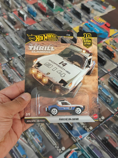 Premium Hot Wheels Porsche 914 Safari - Thrill Climbers (Imported) - Kinder Logs