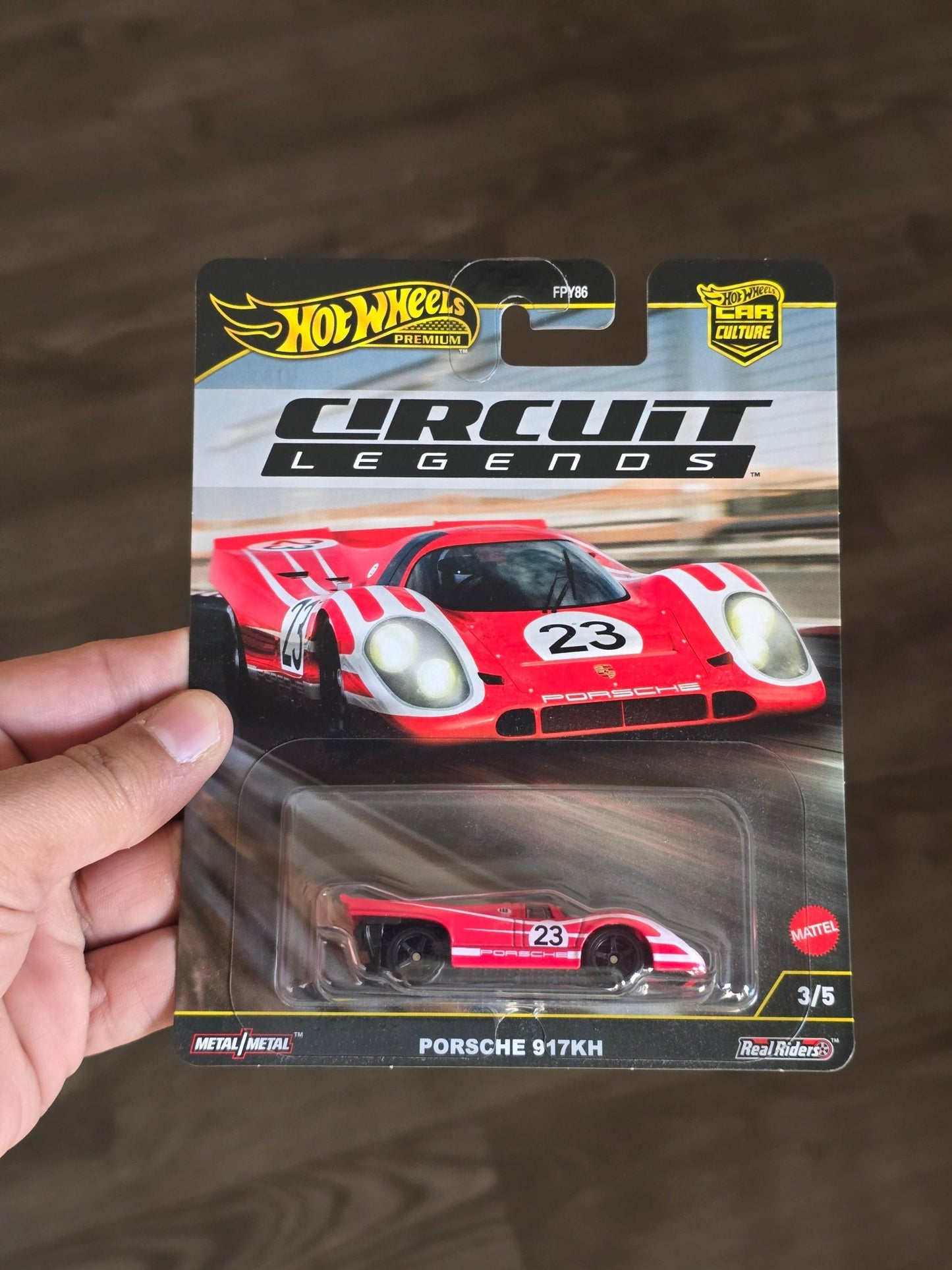 Premium Hot Wheels Porsche 917KH - Circuit Legends (Imported) - Kinder Logs