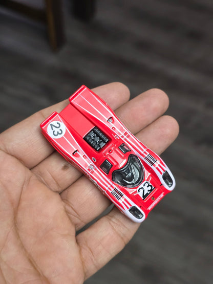 Premium Hot Wheels Porsche 917KH - Red (Uncarded - New) - Kinder Logs