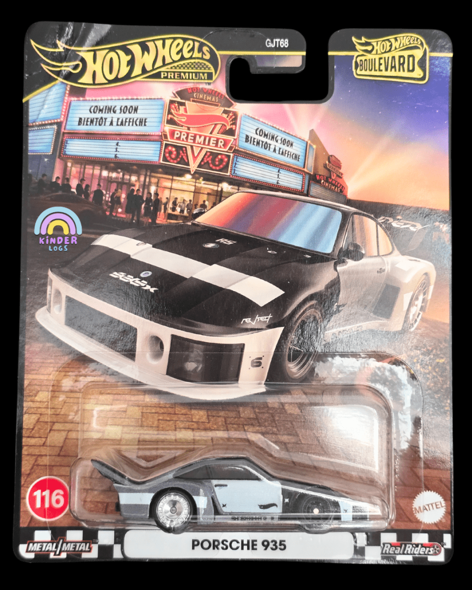 Hot Wheels Porsche 935 - Série Boulevard 116 - Real Riders - édition 2024/2025