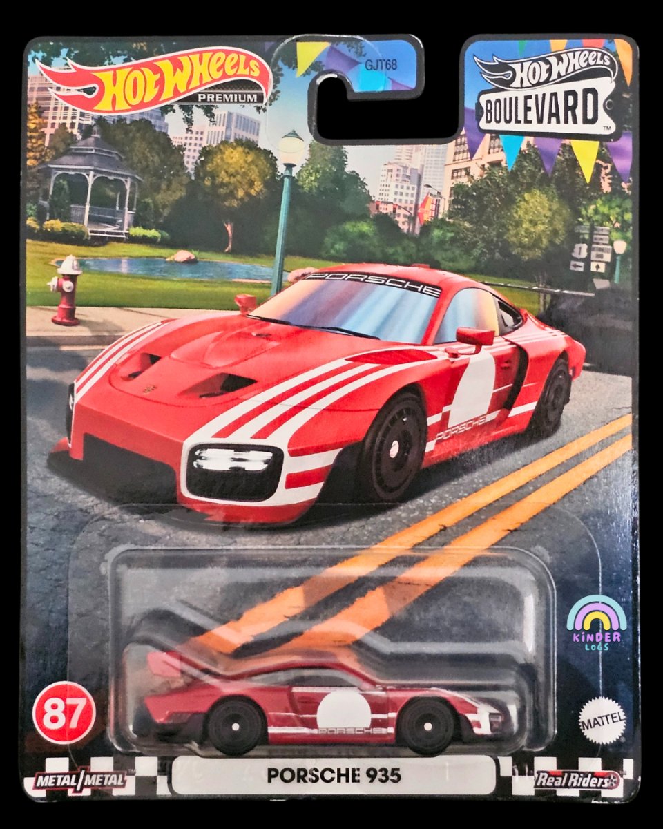 Premium Hot Wheels Porsche 935 - Boulevard Series - Kinder Logs