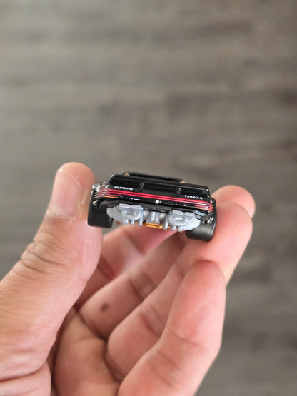 Premium Hot Wheels Quadra Turbo - R V - Tech (Uncarded - New) - Kinder Logs