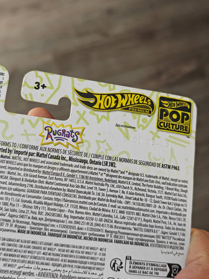 Premium Hot Wheels Reptar Wagon - Nickelodeon Rugrats (Imported) - Kinder Logs