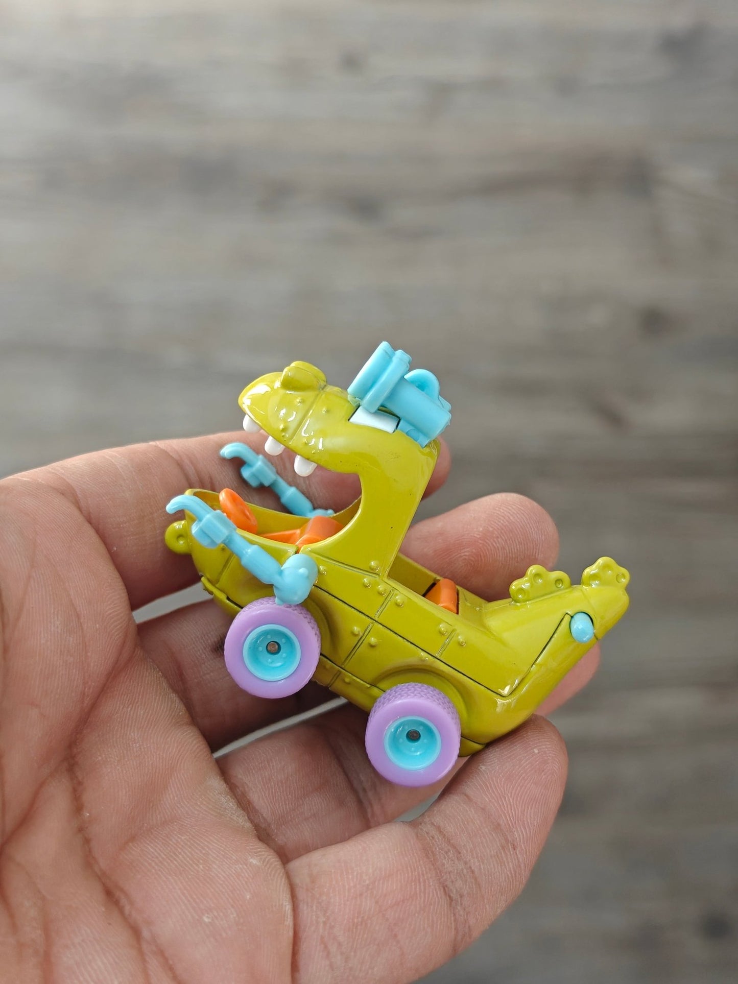 Premium Hot Wheels Reptar Wagon (Uncarded - New) - Kinder Logs