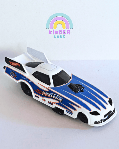 Premium Hot Wheels "Rob 'n' Pinks" Funny Car (Uncarded - New) - Kinder Logs
