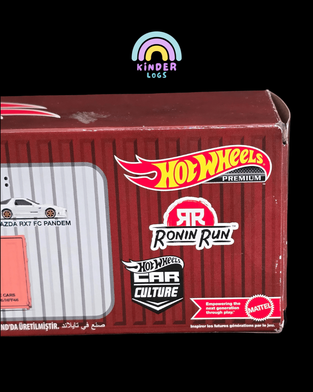 Premium Hot Wheels Ronin Run Container Set (5 Cars Pack) - Kinder Logs