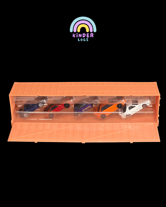 Premium Hot Wheels Ronin Run Container Set (5 Cars Pack) - Kinder Logs