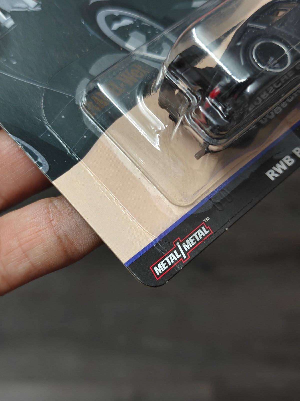 Premium Hot Wheels RWB Porsche 930 Silhouettes - Black (Slightly Creased Card) - Kinder Logs