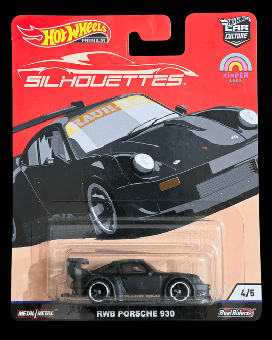 Premium Hot Wheels - Silhouettes - RWB Porsche 930 (Imported) - Kinder Logs