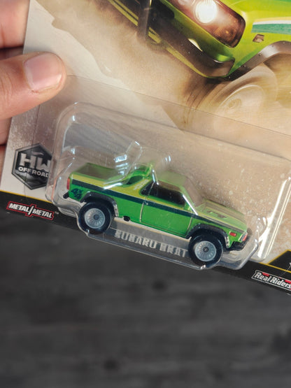 Premium Hot Wheels Subaru Brat - HW Off Road (Imported) - Kinder Logs