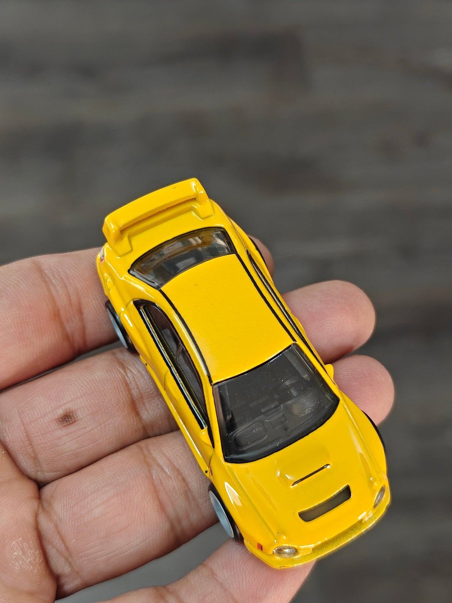 Premium Hot Wheels Subaru Impreza WRX - Yellow (Uncarded - New) - Kinder Logs