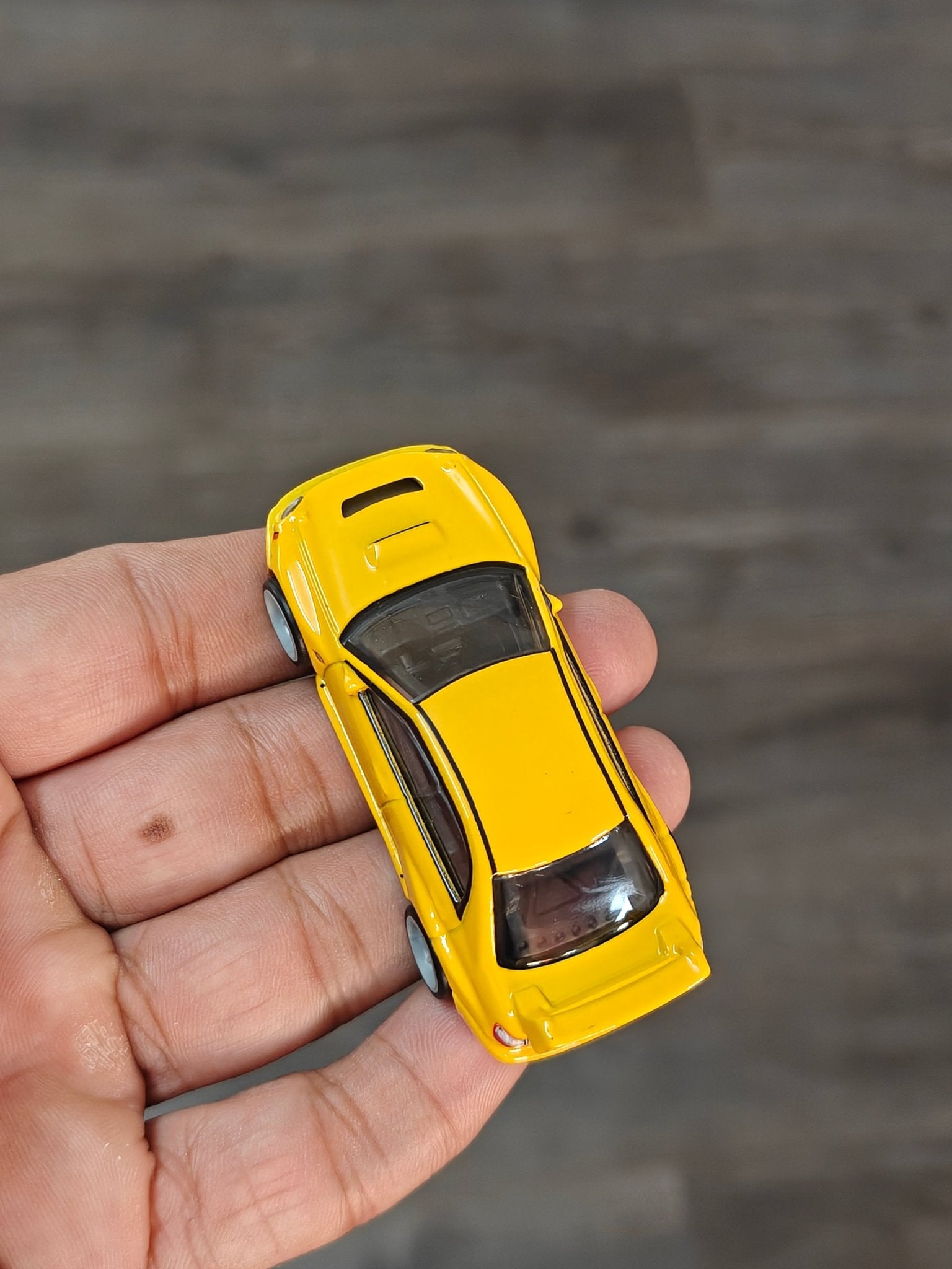 Premium Hot Wheels Subaru Impreza WRX - Yellow (Uncarded - New) - Kinder Logs