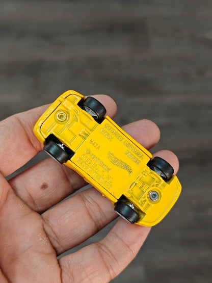 Premium Hot Wheels Subaru Impreza WRX - Yellow (Uncarded - New) - Kinder Logs