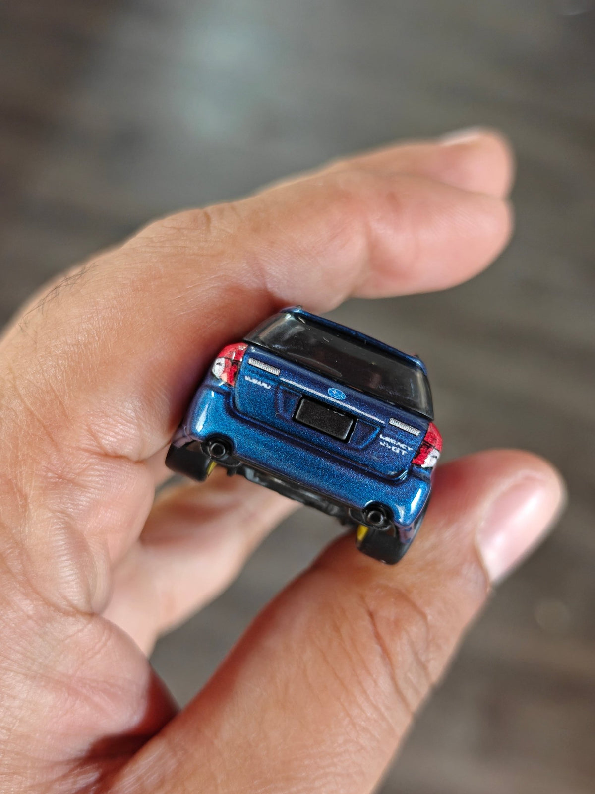 Premium Hot Wheels Subaru Legacy GT (Uncarded - New) - Kinder Logs