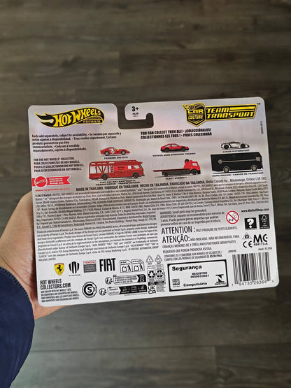 Premium Hot Wheels Team Transport Lykan Hypersport And Euro Hauler (Imported) - Kinder Logs