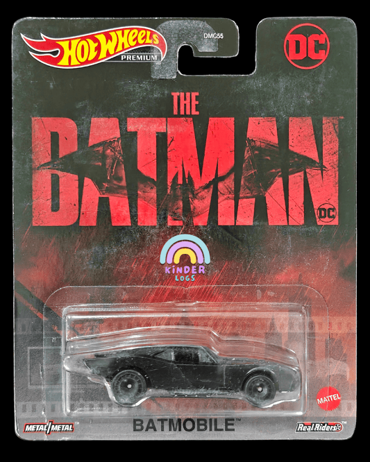 Premium Hot Wheels 'The Batman' Batmobile - Kinder Logs