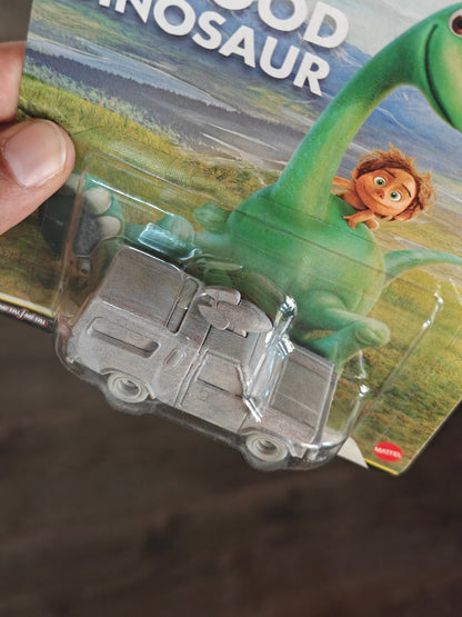 Premium Hot Wheels 'The Good Dinosaur' Pizza Planet Truck (Imported) - Kinder Logs
