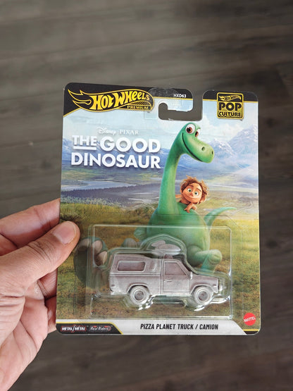Premium Hot Wheels 'The Good Dinosaur' Pizza Planet Truck (Imported) - Kinder Logs