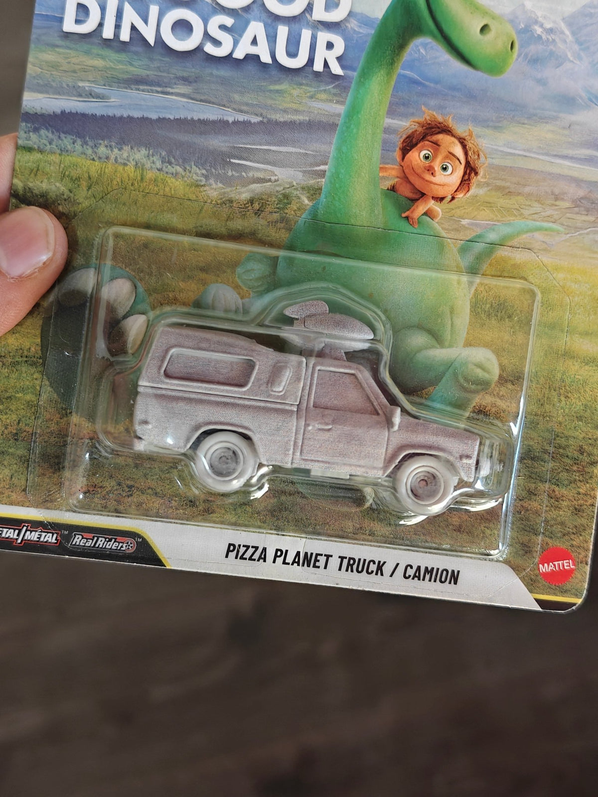 Premium Hot Wheels 'The Good Dinosaur' Pizza Planet Truck (Imported) - Kinder Logs