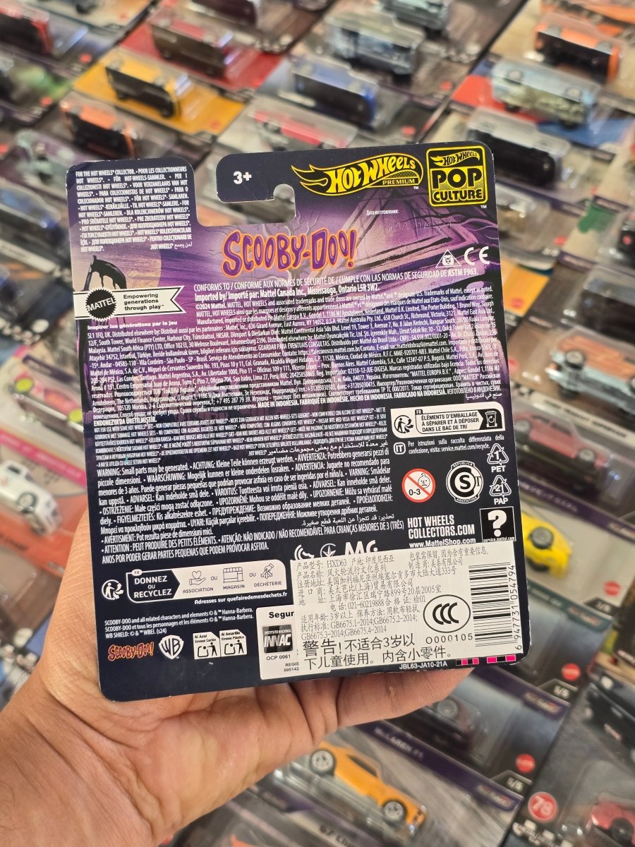 Premium Hot Wheels 'The Mystery Machine' - Scooby - Doo! (Imported) - Kinder Logs